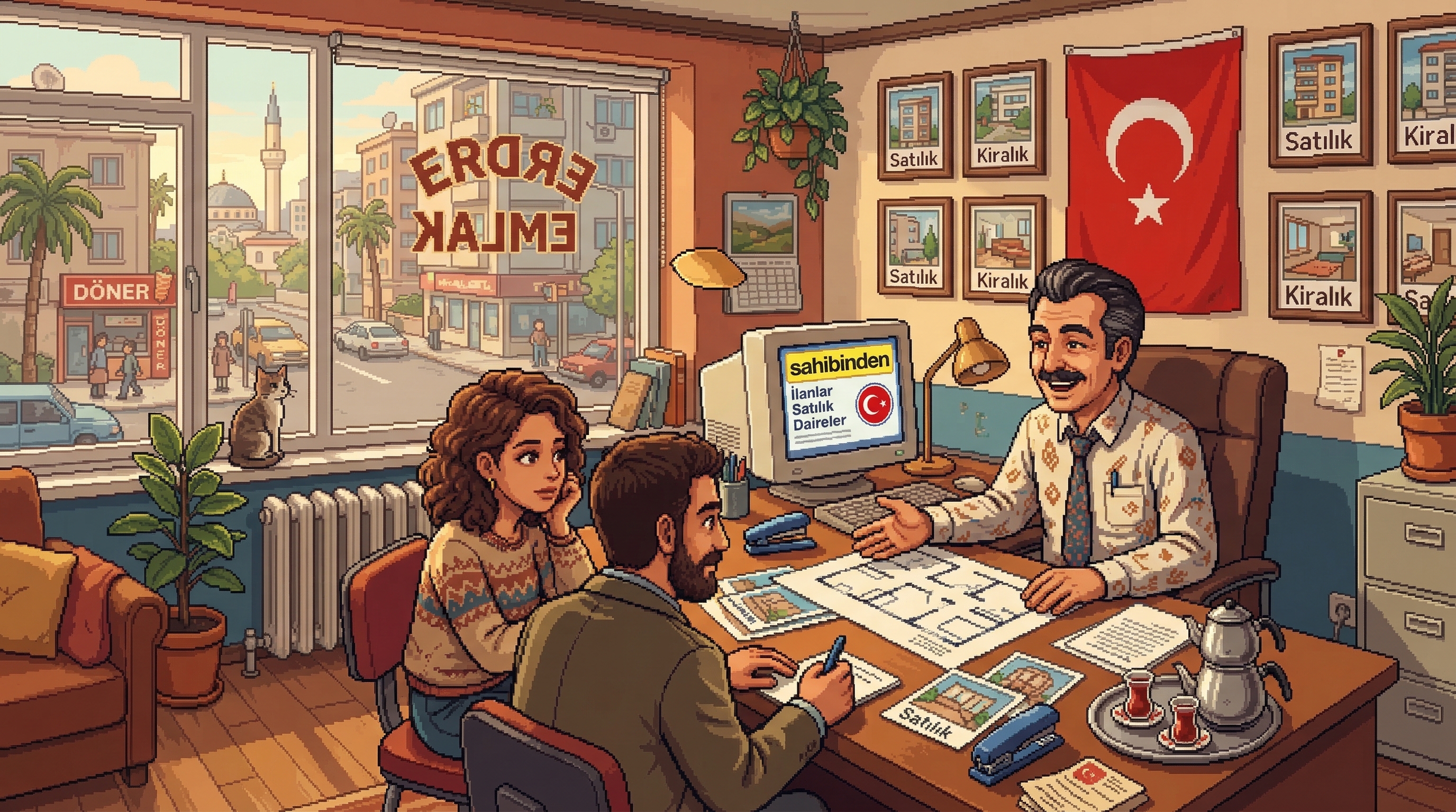 Офис турецкого риелтора