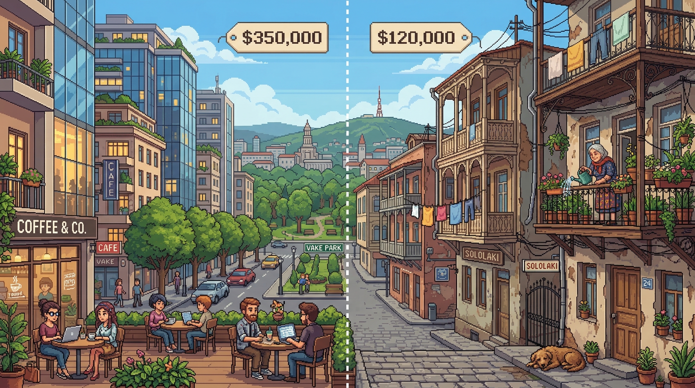 Районы Тбилиси