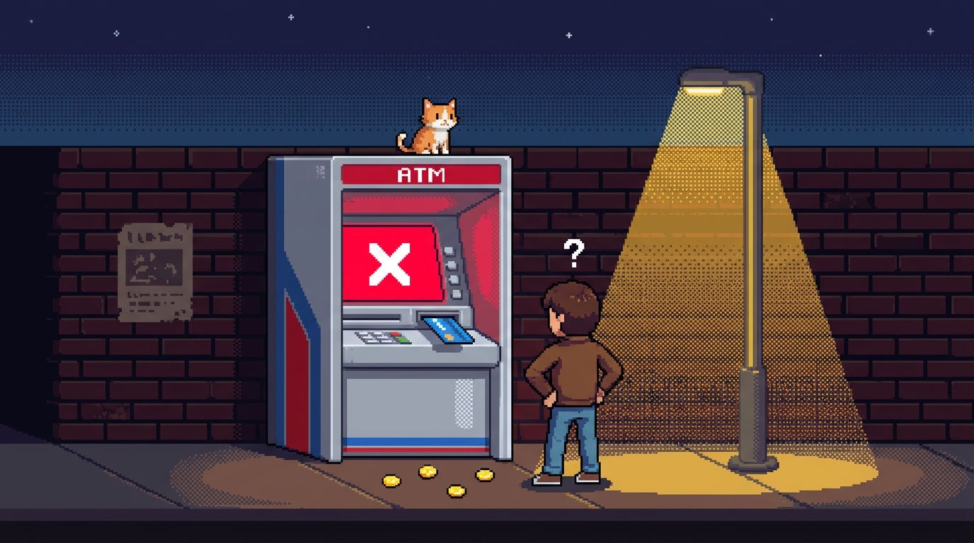 Банкомат не работает