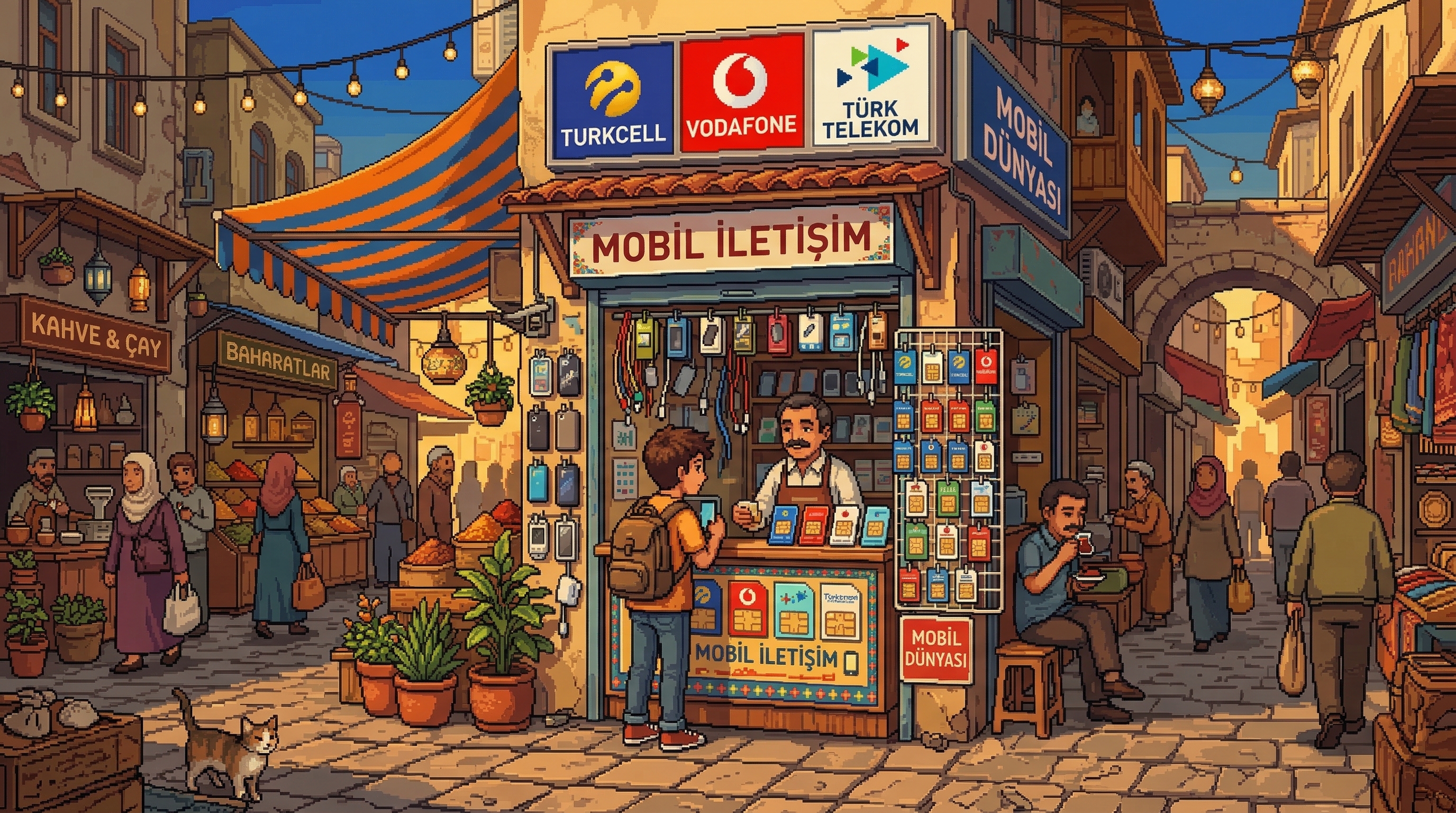 Покупка местной SIM-карты