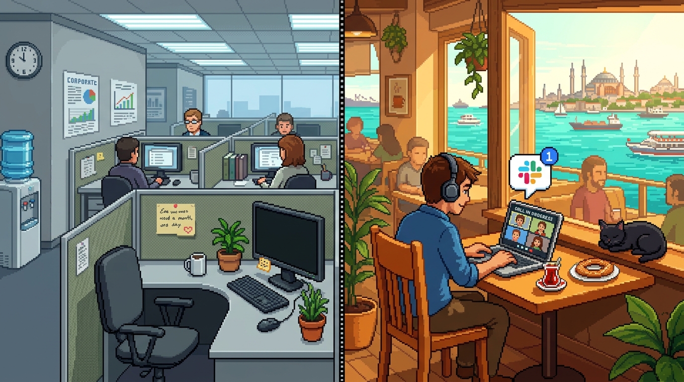 Удалёнка на российскую компанию из-за границы: налоги и риски